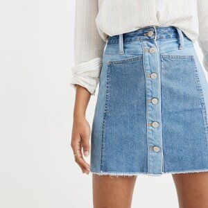 Madewell X ISKO Denim Skirt - size 27
